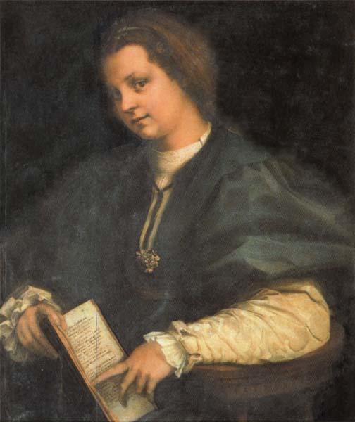Andrea del Sarto Portrait of a Girl oil painting picture